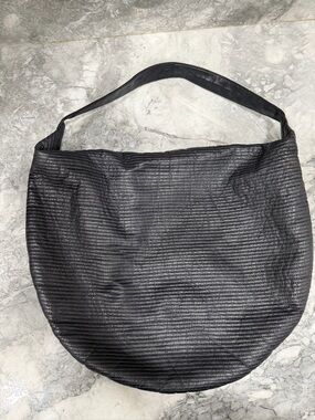 Vintage Reva slouchy bag with brass